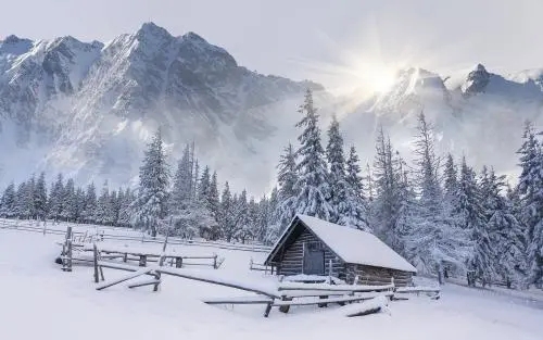 关于雪景的文案
