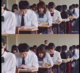 还有一天会考的文案