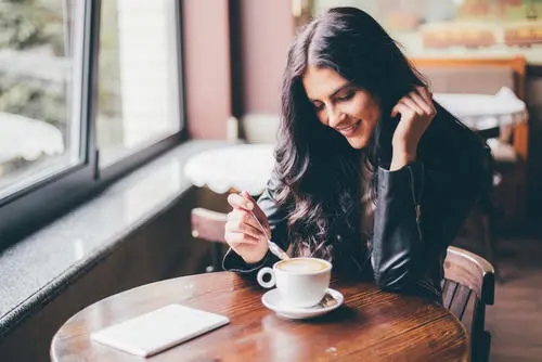 朋友圈喝咖啡的文案