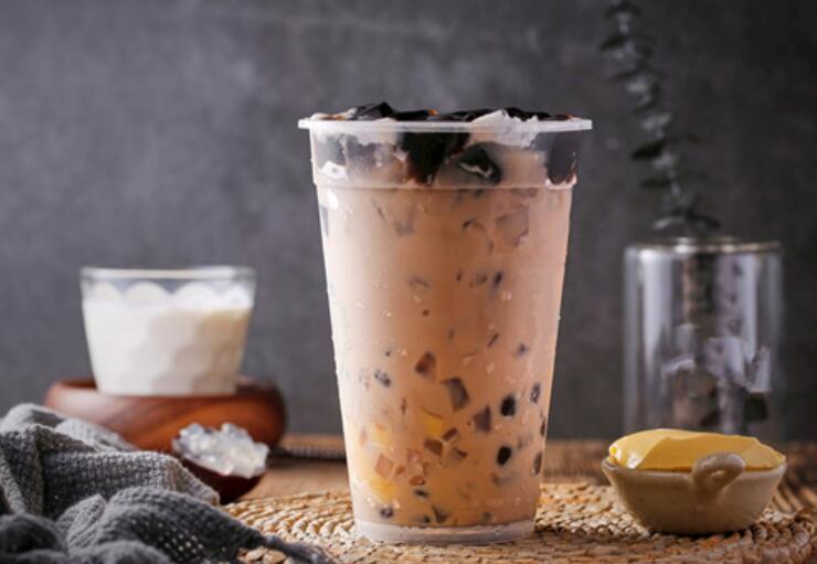 适合发奶茶的文案