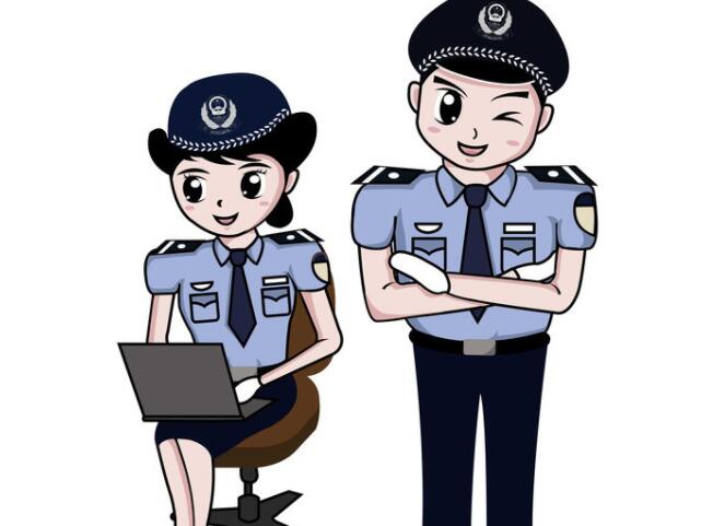 写给警察男朋友文案