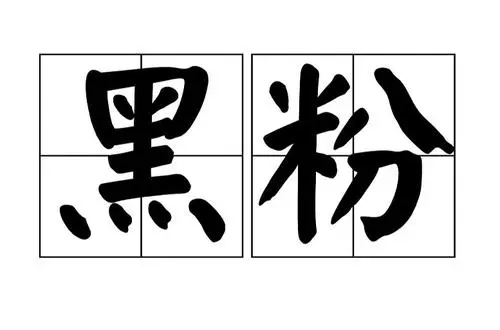 关于黑粉的文案