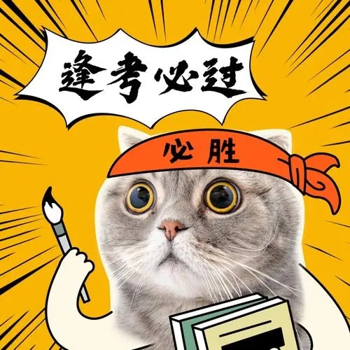 逢考必过文案简单