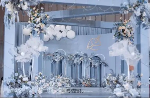 蓝色婚礼文案短句