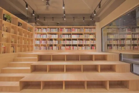 打卡图书馆文案