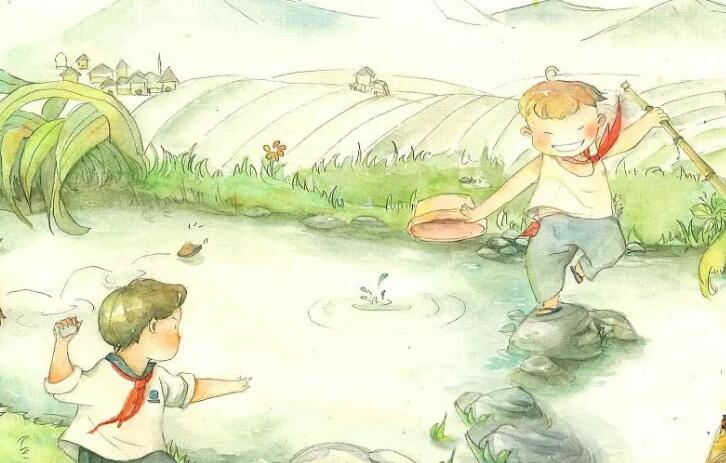 关于童真的文案