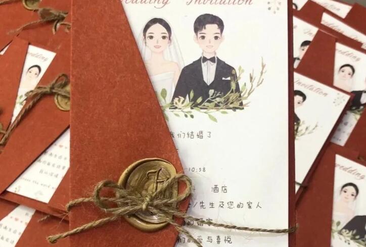 参加婚礼文案小清新美句