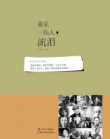 小说《遇见一些人，流泪》经典语录文案和名句摘抄