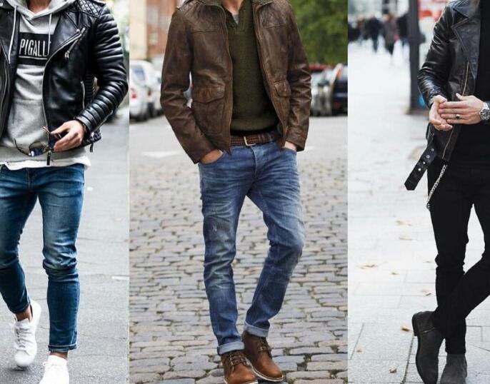 男士牛仔裤简单文案