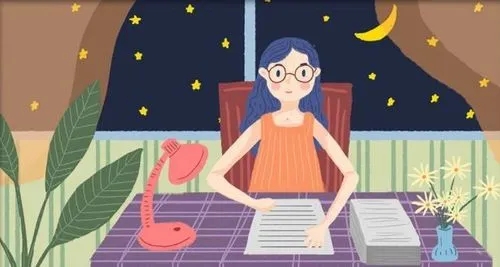 适合发写作业的朋友圈的文案