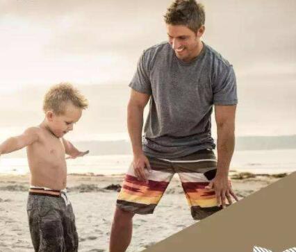 爸爸带宝宝文案