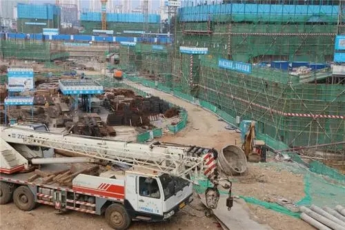 工地发抖音文案