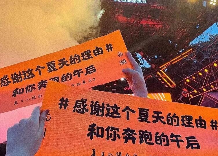 看演唱会发的文案