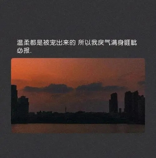 关于女孩子温柔的文案