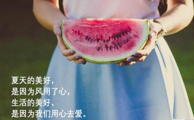 描写夏天的朋友圈文案