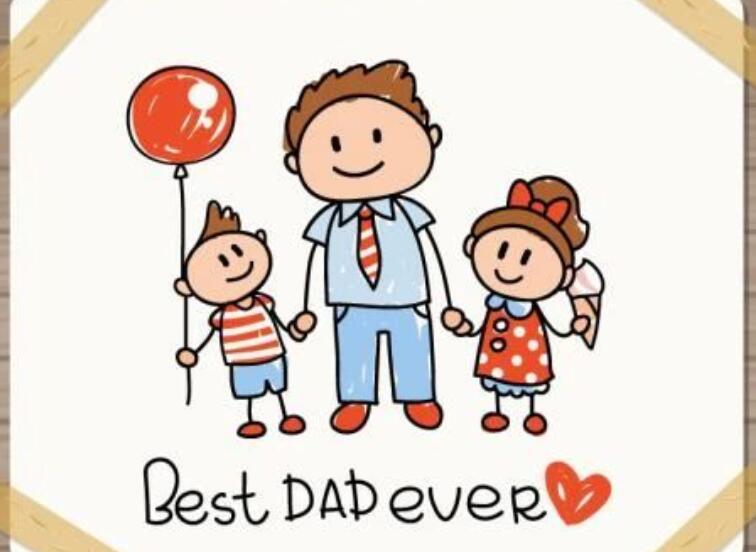 父亲对孩子表达爱的文案