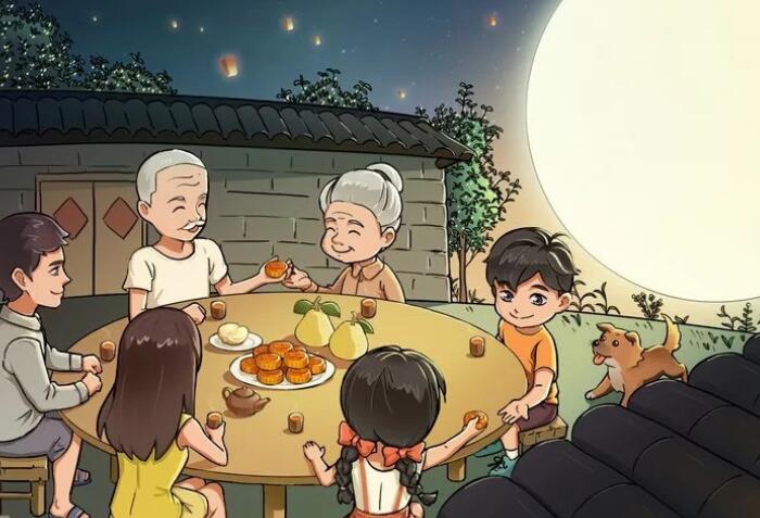 中秋节朋友圈文案简单