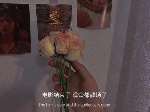 电影结束散场的文案