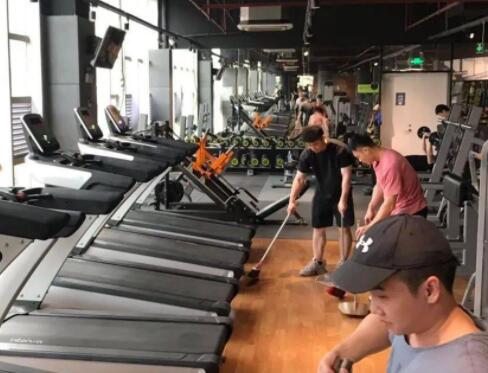 健身房大扫除文案