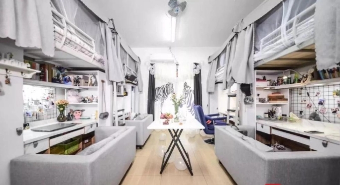 关于大学宿舍的文案