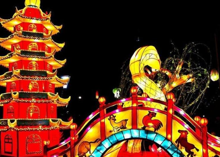 花灯朋友圈文案