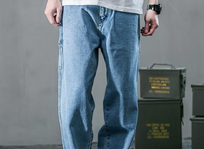 男士牛仔裤简单文案