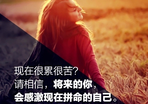 努力奋斗的文案短句