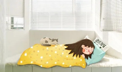 小学生午休睡觉文案