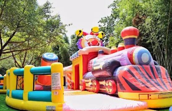 带宝宝游乐园玩的文案