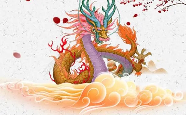描写龙的文案