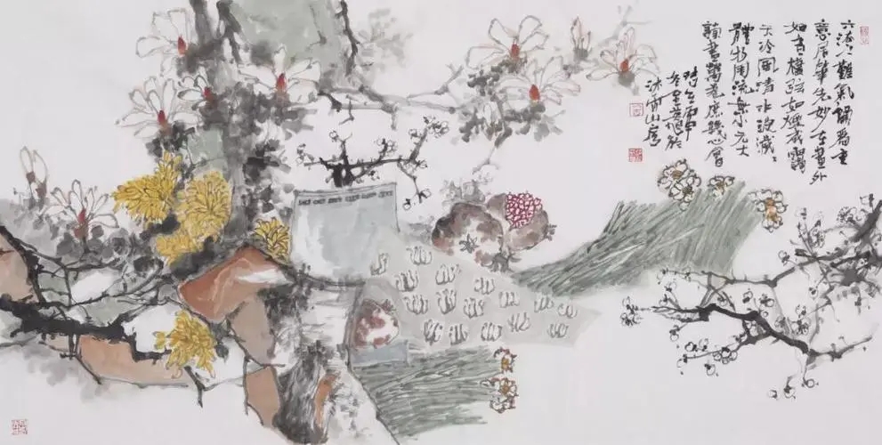 宣传国画的文案