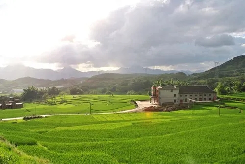 关于乡村美景的文案