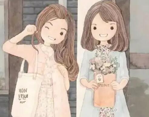 闺蜜三人发朋友圈的文案