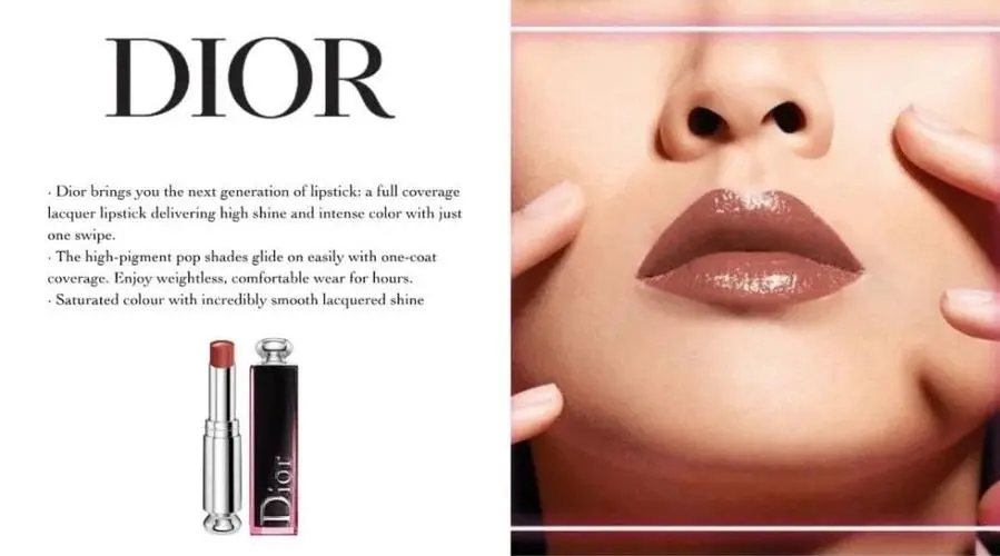 迪奥口红广告文案