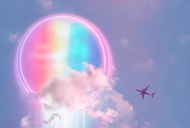 适合发彩虹的文案