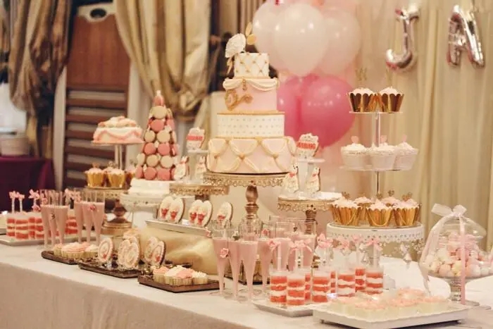 甜品台主题的设计文案