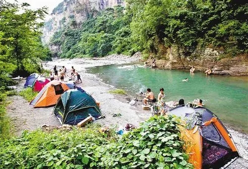 夏天避暑的文案