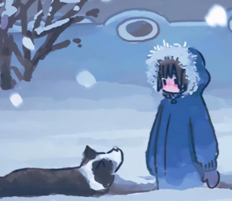 关于雪人的文案