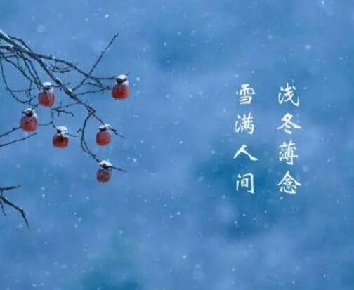 冬天温暖的文案
