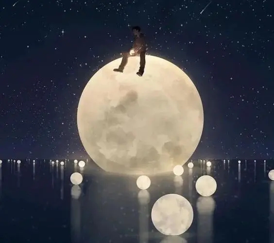 关于星星月亮的温柔文案