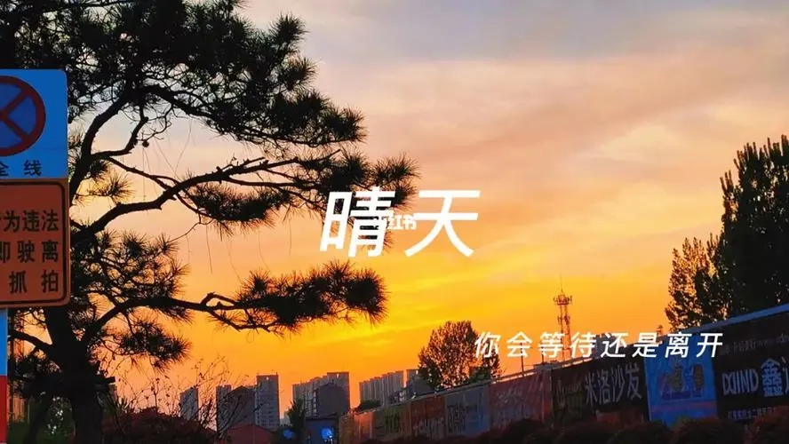 关于晴天的文案