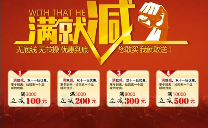 店铺满减活动文案编辑