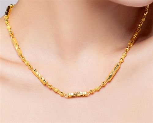 黄金项链文案简短
