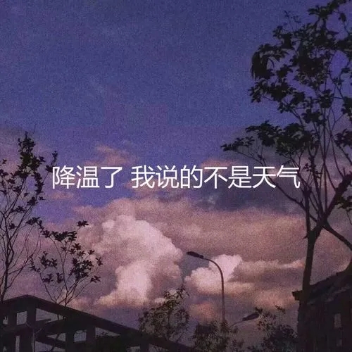 降温了我说的不是天气文案