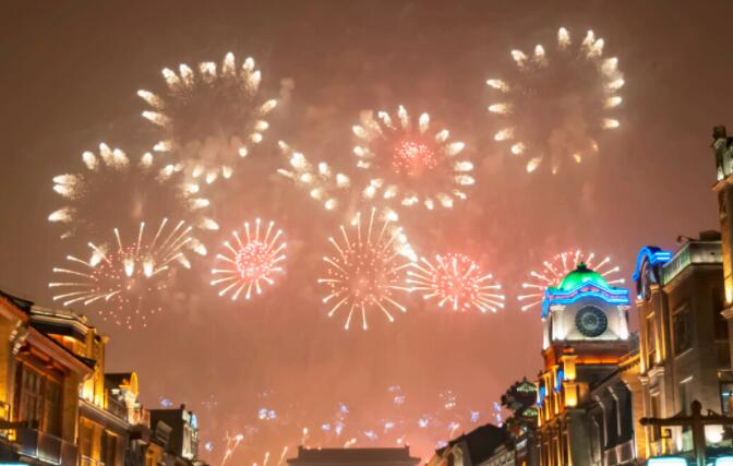 适合配烟花的文案