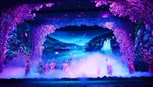 形容晚会精彩的一段话