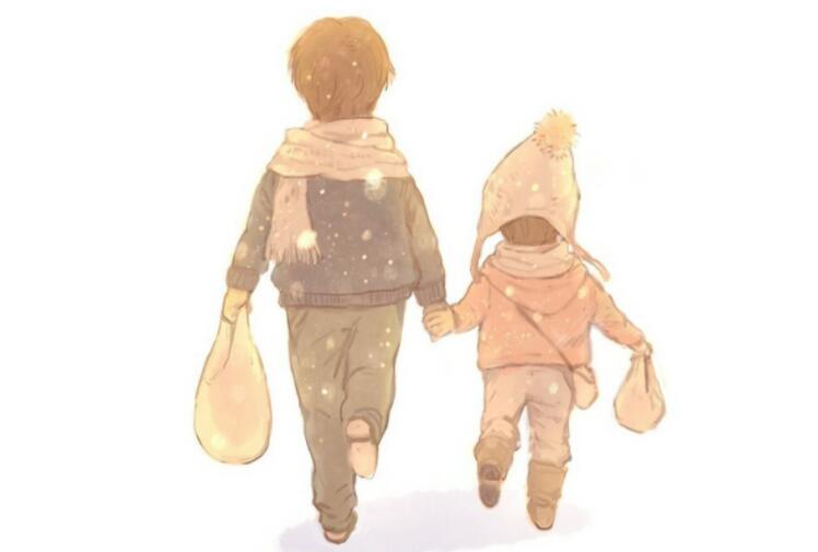 形容兄妹情深的句子文案