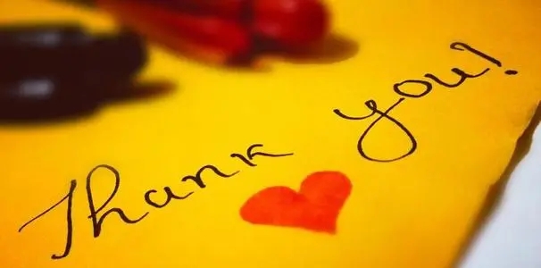 时尚的感恩顾客的话