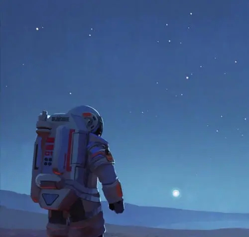 太空人的唯美句子文案