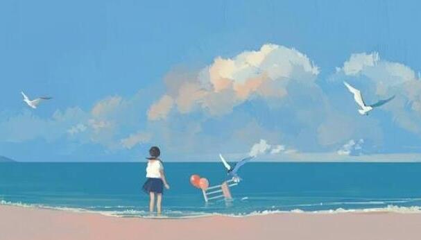 出去散心的朋友圈